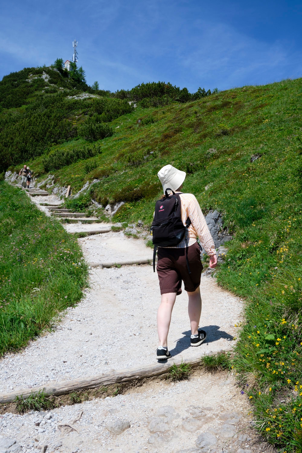 Hiking to the view